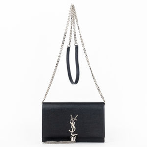 Saint Laurent Kate Tassel Chain Wallet